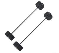 Eva Arrow Rack Holder per, contiene 12 frecce separatamente per evitare attrito, accessorio leggero portatile per caccia e pratica bersaglio, colore nero, set da 2 pezzi incluso