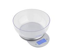 KAUFGUT BILANCIA CUCINA DIGITALE ABS SILVER 5KG/1G EVA 33339