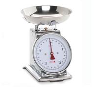 Bilancia Analogica Eva Con Portata 5 Kg, Corpo E Bacinella In Acciaio Inox Colore Argento