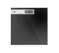 EVA BILANCIA PESAPERSONE DIGITALE VETRO NERO E ALLUMINIO 180 KG 033695