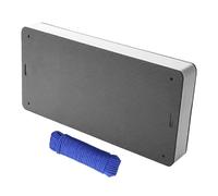 EVA Boat Fenders, Parabordo Piatti per Barca, Gommone, Nauticas Imbarcazioni, Galleggiante di Protezione EVA 3 Strati con Corda per Prevenire Graffi per Yacht, Motoscafi, Barche e Motoscafo, 49x19x5cm