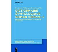 Éva Buchi Dictionnaire Étymologique Roman (DÉRom) 2 (Copertina rigida)