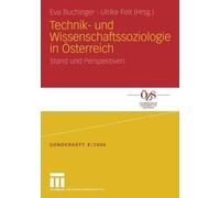 Eva Buchinger Technik- und Wissenschaftssoziologie in Österreich (Tascabile)