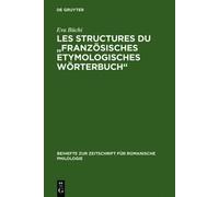 Eva Büchi Les Structures du "Französisches Etymologisches Wör (Copertina rigida)