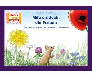 Eva Christian Mila entdeckt die Farben / Kamishibai Bildkarten: Eine (Tascabile)