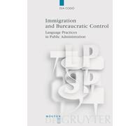 Eva Codó Immigration and Bureaucratic Control (Copertina rigida)