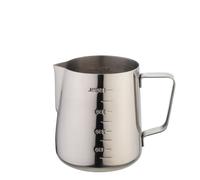 Eva collection, lattiera 480 ml con scala graduata in acciaio 18/10