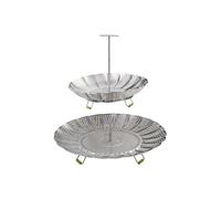 EVA CUOCI VERDURA INOX DOPPIO 22-28 CM