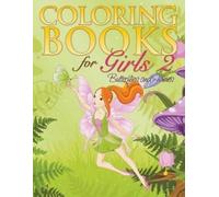 Eva Delano Coloring Book For Girls 2 (Tascabile)
