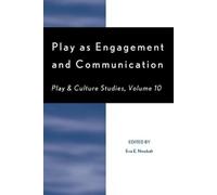 Eva E. Nwokah Play as Engagement and Communication (Tascabile)