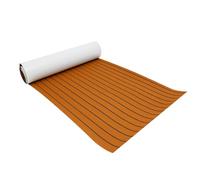 Eva Finto Teak Sintetico Marino Barca Tappeto Adesivo Tappetino per Barche Antiscivolo Pavimentazione Moquette da Esterno per Kayak Yacht Pavimenti RV Piscina Gommone Vela Rivestimento in schiuma EVA