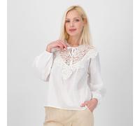 EVA Franco Ciambella Blusa in cotone a maniche lunghe