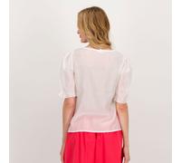 EVA Franco Ciambella Blusa in misto lyocell con fiore