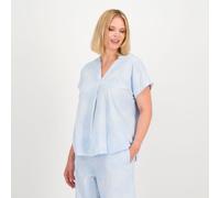 EVA Franco Ciambella Blusa ricamata in cotone