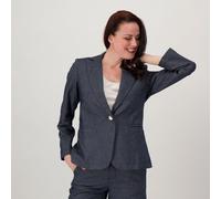 EVA Franco Ciambella Giacca blazer in chambray di cotone