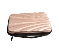 EVA Hard Shell Table Tennis Racket Case 2 Paddle Storage | Hard EVA shell, holds 2 rackets, shockproof protection, scratch resistant, polyester lining