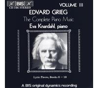 Eva Knardahl Complete Piano Music - Vol. 3 (Knardahl) (CD) Album