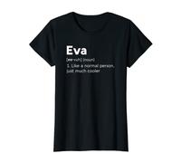 Eva Love Name Donna personalizzata BFF Ragazza Definizione Maglietta