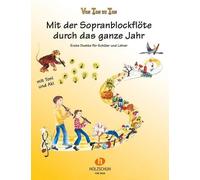 Eva-Maria Zahner Mit der Sopranblockflöte durch das ganze Jahr (Tascabile)