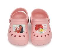 Eva Princess Zoccoli per bambini e bambine, sandali da spiaggia Princess per bambini antiscivolo, infradito comodo e leggero per piscina, estate e uso quotidiano, Rosa, 24/25 EU