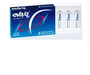 Eva/qu Supposte Effervescenti 6 pezzi