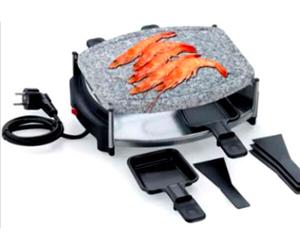 Eva Raclette Mini Ovale Potenza 500 Watt con Accessori base in Pietra 22758