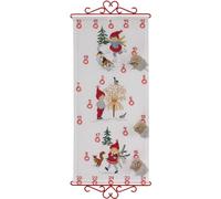 Eva Rosenstand set da parete a punto croce "Calendario dell'Avvento", schema di