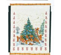 Eva Rosenstand set da parete a punto croce "Calendario dell'Avvento, orsi", sche