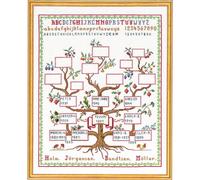 Eva Rosenstand set punto croce "Pedigree", schema di conteggio, 40x50cm