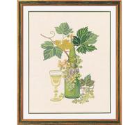 Eva Rosenstand Set punto croce per vino bianco