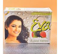 Eva Soap - Natural Fairness Cranberry & Compatible with Vitamin A, C, E Soap,...