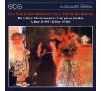 Eva Solar-Kinderman - Schubert: Last 2 Piano Sonatas by Eva Solar-Kinderman (1999-03-01)