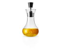 Eva Solo 567680 Oliera/Acetiera, Dressing-Shaker, Anti-goccia, 0.25 Litri, Con beccuccio, Trasparente/Nero,25 l