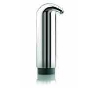 Eva Solo 567891 Dispenser per sapone liquido, Acciaio Inox lucido, 180 ml, Altezza 18 cm, Argento