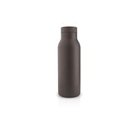 Eva Solo Bottiglia isolata Urban, Bottiglia per bere in acciaio inossidabile in plastica cioccolato 500ml