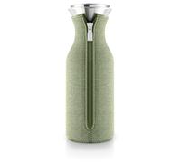 EVA SOLO Caraffa da frigorifero da 963,9 g, per bevande calde e fredde, in vetro borosilicato lavabile in lavastoviglie, in acciaio inox e silicone, design danese e funzionalità, pistacchio