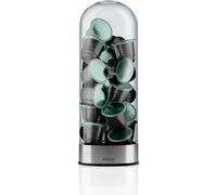 EVA SOLO | Dispenser per Capsule di caffè in cialde | può Contenere 25 Capsule di Dimensioni Standard | Vetro, Silicone e Acciaio Inossidabile | Design danesi | Strumenti Gadget e Accessori da Cucina