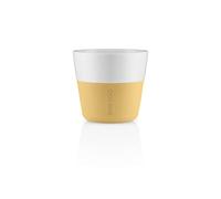 Eva Solo Lungo Mug Golden Sand Set di 2 tazze da caffè in porcellana e silicone 230 ml
