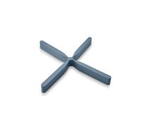 EVA SOLO Sottopentola flessibile blu polveroso per risparmiare spazio nel cassetto con questo sottopentola pieghevole, in silicone resistente al calore e lavabile in lavastoviglie, design e