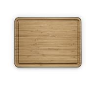 EVA SOLO | Tagliere in bambù Green Tool con scanalatura per il succo | Antiscivolo con cuscinetti in silicone e profonda scanalatura per il succo | Bambù certificato FSC | Design danesi