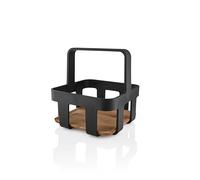 EVA SOLO | Tavolo da cucina nordico Caddy | Servizio elegante e design pratico con maniglia per il trasporto per una presa salda. Perfetto per cene barbecue nel patio | nero