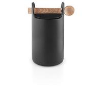 EVA SOLO Toolbox - Contenitore con coperchio e cucchiaio, 20 cm, colore: Nero