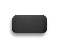 Eva Solo | Vassoio rettangolare in silicone nero antiscivolo per vassoio in acciaio