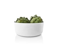Eva Trio | Legio Nova Ciotola Insalatiera Ceramica 6,0 l | Elegante ciotola in porcellana della serie Legio Nova con sottili scanalature decorative all'esterno | bianco