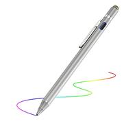 Evach Active Stylus - Penna digitale con pennino ultra fine per iPad iPhone Samsung Tablet, compatibile con Apple Pen, pennino capacitivo per iPad Pro, grigio