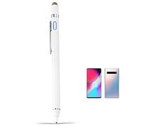 EVACH - Pennino capacitivo per Samsung Galaxy Tab S Series 10.5, S5E Matita, ricaricabile, con pennino capacitivo ultra fine da 1,5 mm, per Samsung Galaxy Tab S Series 10.5, S4/S5E/S6, colore: Bianco