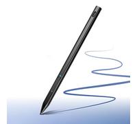 EVACH Ricaricabile MPP 2.0 Tilt Pen per HP 2-in-1 Touchscreen Laptop | Penna stilo digitale per HP Omnibook/Envy/Pavilion/Spectre X360 con sensibilità alla pressione 4096 e rifiuto del palmo, nero