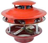 Evacuatore Di Fumo Del Camino, Ventilatore Del Camino, Antipolvere/Anti Fumo/Anti Congelamento, Adatto per L'Uso con un Camino con un Diametro Interno Di 11-19 Centimetri, HUANGHAIQIU