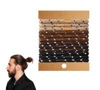 Evadollina elastici per capelli donna, 12 pezzi accessori capelli, elastico per capelli, elastici per capelli, fasce intrecciate, scrunchies, braccialetto elastico, accessori capelli donna, natale