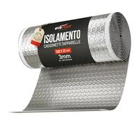 EVAFLOOR Rotolo Isolante per Cassonetti Tapparelle Autoadesivo 5m x 25 cm | Isola Freddo, Caldo e Spifferi d’Aria | Risparmio Energetico & Maggior Comfort (1 Rotolo)